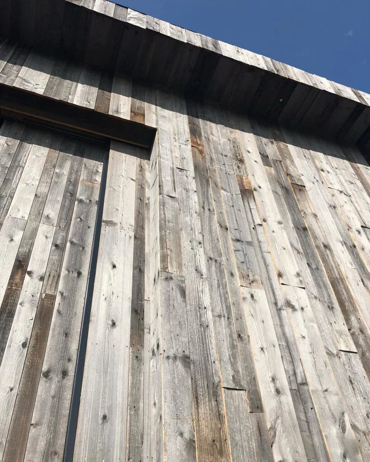 Upcycled facadebeklædning